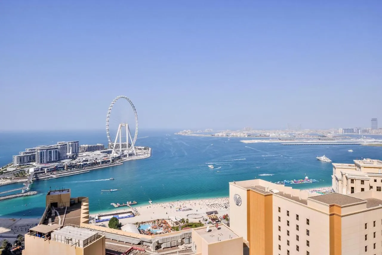 دبي Luxury Jbr Shams - Full Sea View - Free 5* Beach Resorts Access! 0*,