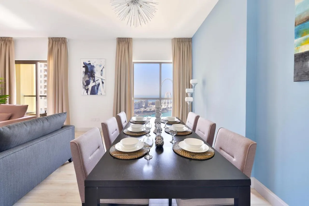 Luxury Jbr Shams - Full Sea View - Free 5* Beach Resorts Access! Dubai
